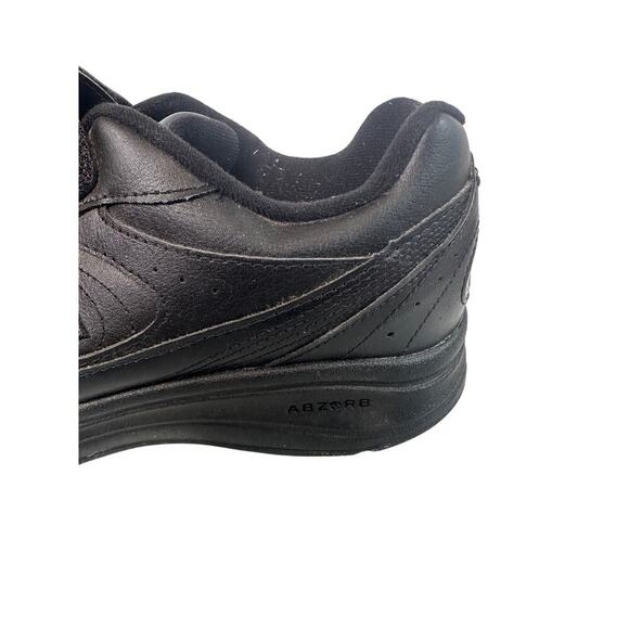 New Balance 577 Size 8.5 Women Black Leather Work Walking Travel Shoes WW577VK - Picture 8 of 11
